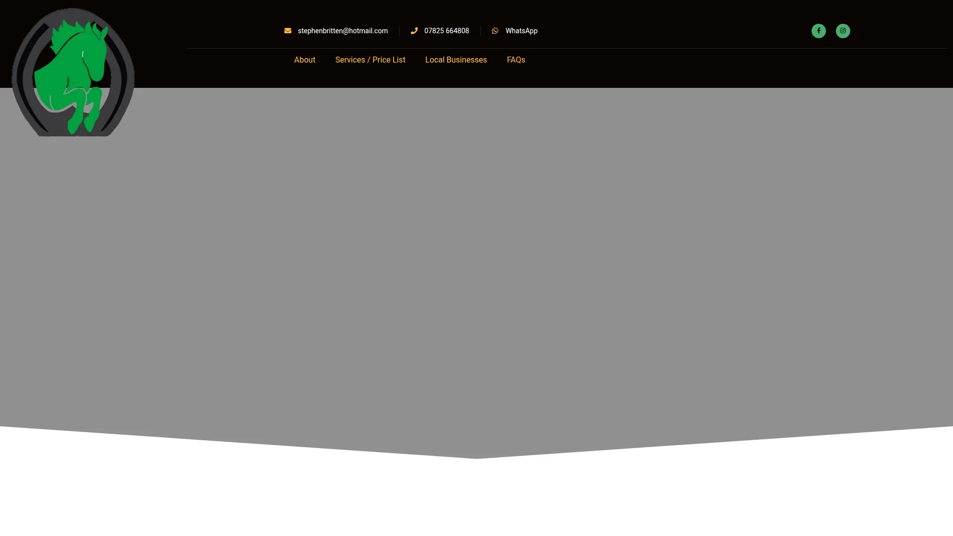 Britten Farriery website