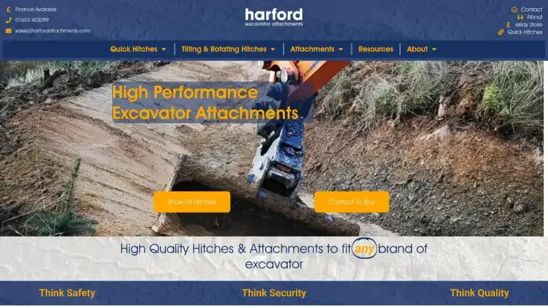 Harford Attachments website