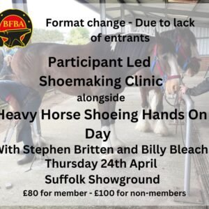 Heavy Horseshoeing & Shoemaking Day